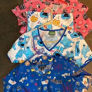 Size S snd XS. Gently worn. Name brands $15 each piece. Others $10 each piece